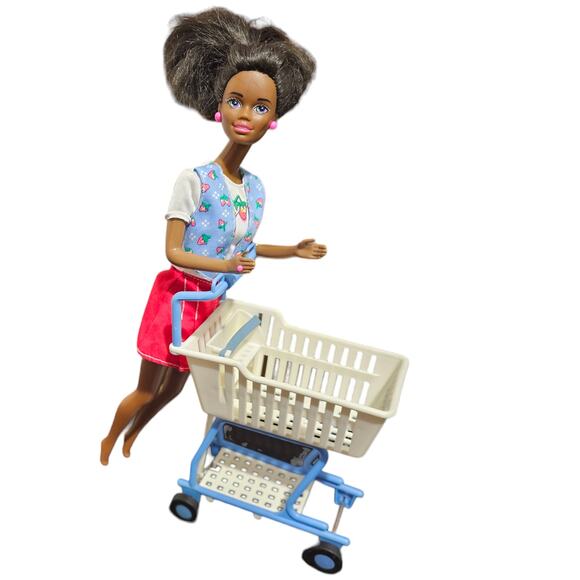 Vintage 1995 Barbie Shoppin' Fun Barbie - Original Clothing - Picture 1 of 10